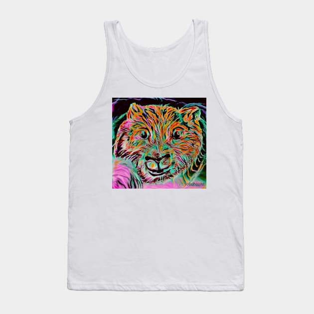 “Quick! Follow Me...” Leads the mighty Wombat. Tank Top by YollieBeeArt